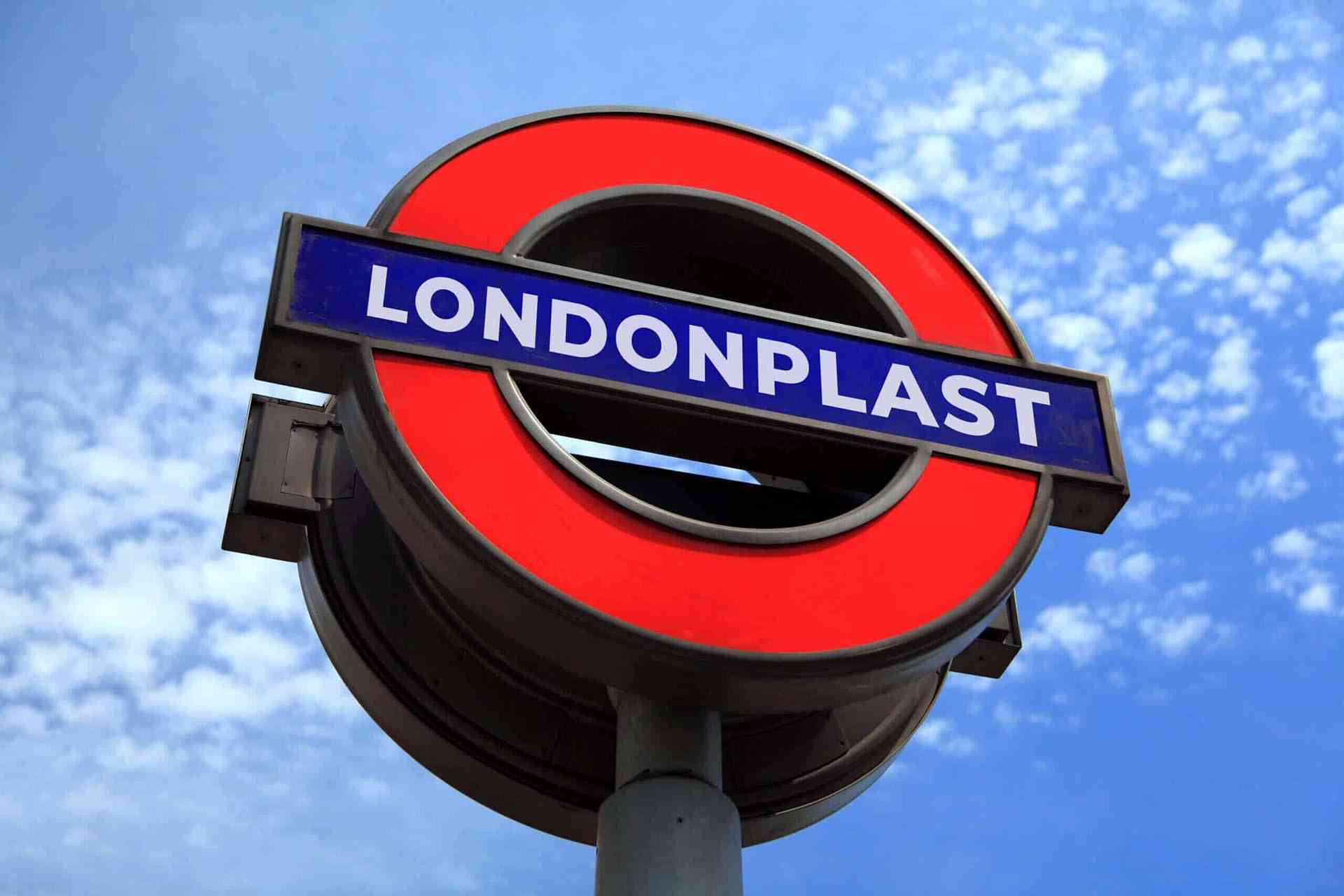 Banner clássico da Londonplast